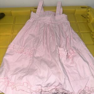 Blu Pony Vintage Dress Size 5 Los Angeles Girls Pink Sundress